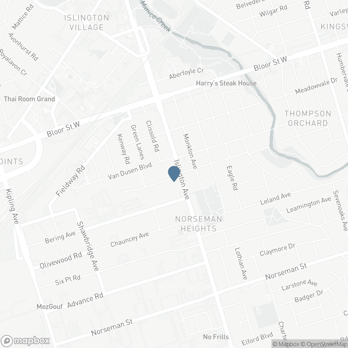 1160 ISLINGTON AVENUE, Toronto, Ontario M8Z 4S7